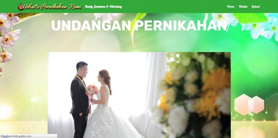 Website Undangan Pernikahan Online